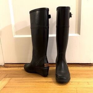 Michael Kors Women's Black Rain Boots Size 6